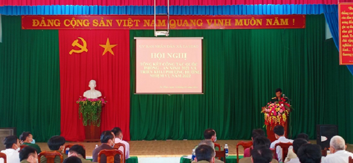 Xa Ea Hiao tong ket công tac quoc phong an ninh 2